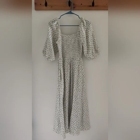 Neuflora Hartselle Dress In Blue Floral - Picture 2 of 6